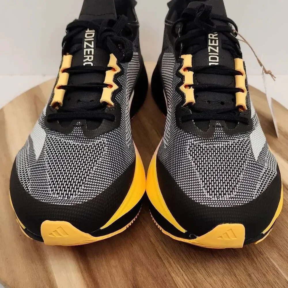 Adidas Adizero Boston 12 Mens Size 8.5 Black Silver